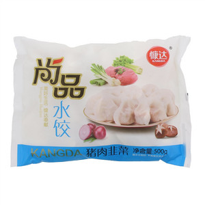 慷达尚品猪肉韭菜水饺