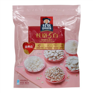 桂格5白混合即食麦片460克