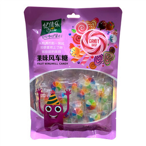 忆佳乐果味风车糖