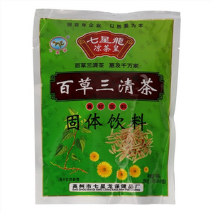 七星龙百草三清茶固体饮料