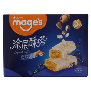麦吉士杏仁味涂层酥塔