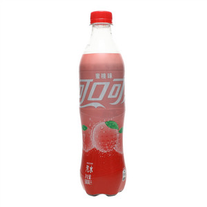 可口可乐蜜桃味汽水