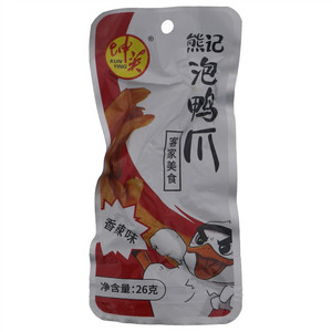 坤英香辣味熊记泡鸭爪