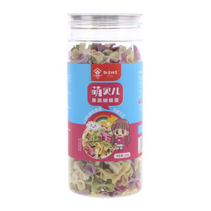 甄麦纯享萌贝儿果蔬蝴蝶面