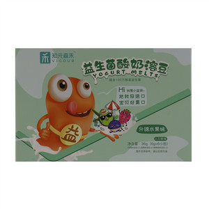 知元森禾什锦水果味益生菌酸奶溶豆