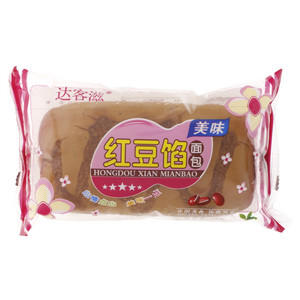 达客滋红豆馅面包