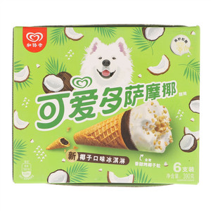 和路雪可爱多萨摩耶椰子口味冰淇淋