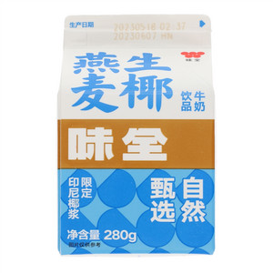 味全生椰燕麦牛奶饮品
