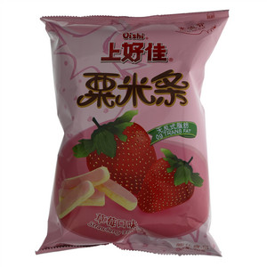 上好佳粟米条-草莓口味