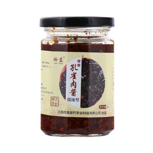 玲蓉微辣型孔雀肉酱