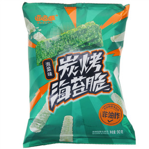 逗逗趣泡菜味炭烧海苔脆