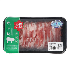 苏食农场猪五花肉片