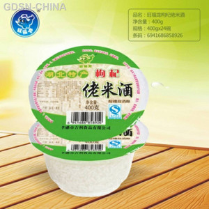 旺福龙佬米酒枸杞味圆碗装400克