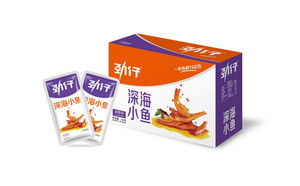 12g盒装劲仔小鱼卤香味