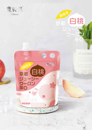 意贝尼京都白桃风味乌龙奶茶