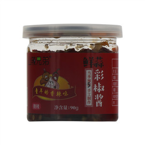 山辣兄弟鲜蒜彩椒酱
