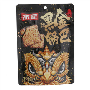 水军肉松味黑金锅巴