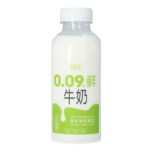 悦鲜活0.09秒鲜鲜牛奶