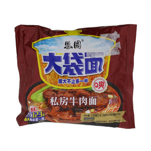 思圆大袋面私房牛肉面