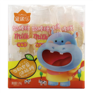 雅康乐牛奶芒果味棒糖