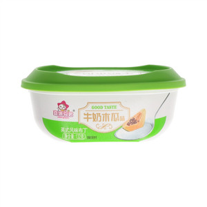 喜康爱君牛奶木瓜味英式风味布丁