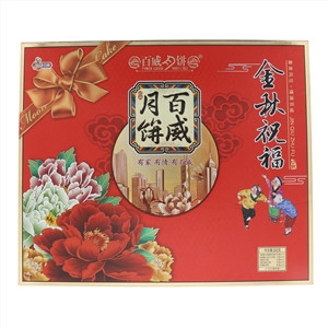 百威金秋祝福广式什锦月饼