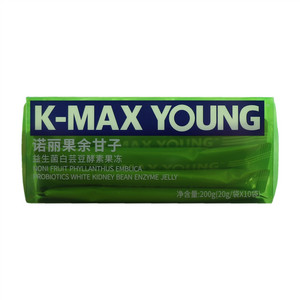 K-MAX  YOUNG诺丽果余甘子益生菌白芸豆酵素果冻