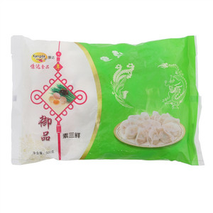 慷达素三鲜水饺