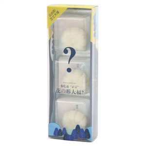 斧叶·花の形芝士大福（榴莲口味）