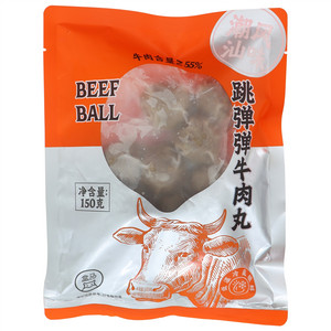 盒马潮汕风味跳弹弹牛肉丸
