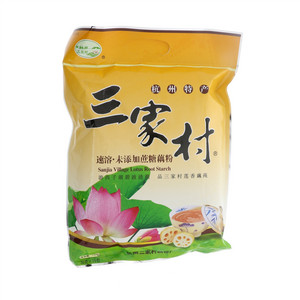 三家村速溶未添加蔗糖藕粉450克（30克x15包）