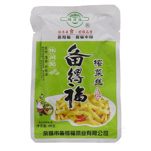 备得福榨菜丝60克