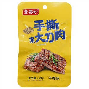 食美妙牛肉味手撕素大刀肉