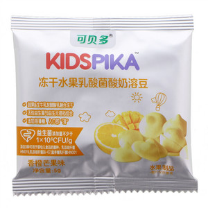 KIDSPIKA可贝多香橙芒果味冻干水果乳酸菌酸奶溶豆