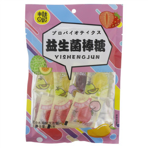 丰味日记混合水果味益生菌棒棒糖