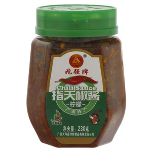 兆强牌柠檬指天椒酱