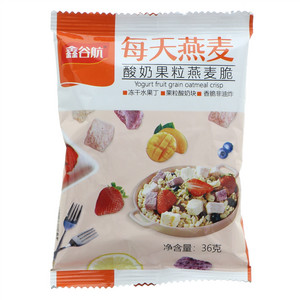 鑫谷航每天燕麦酸奶果粒燕麦脆