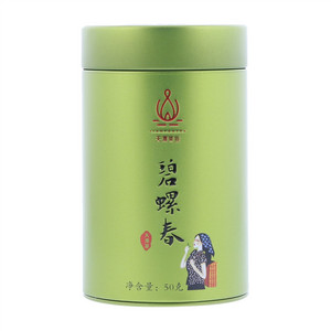 天潭茶业绿碧螺50克圆听