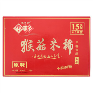 福事多原味猴菇米稀