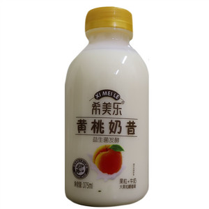 希美乐黄桃奶昔