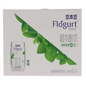 豆本豆Flogurt植优家原味植物酸奶