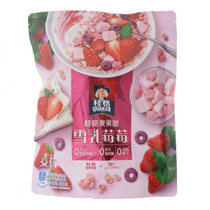 桂格麦果脆雪乳莓莓305g