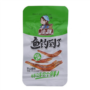 凌妹鱼钓到了野山椒味