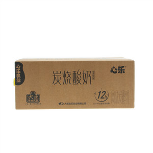 心乐乳业俄罗斯风味炭烧酸奶