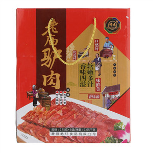 帅杰软包装老庙驴肉[肉制品(酱卤肉制品)]