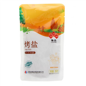 鲁晶牌未加碘立袋烤盐（健康生活海盐）