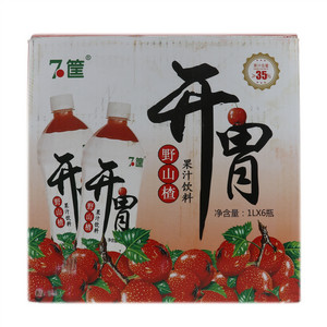 7筐开胃野山楂果汁饮料