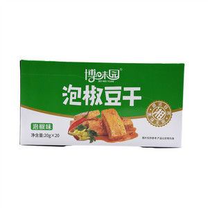 博味园泡椒味泡椒豆干