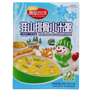 麦稻农场淮山排骨小米粥