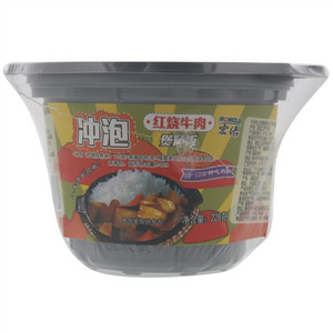 宏绿红烧牛肉自热煲仔饭